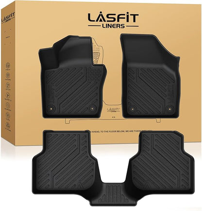 LASFIT Floor Mats Custom Fit for Volkswagen Jetta 2011-2018, All-Weather by LASFIT