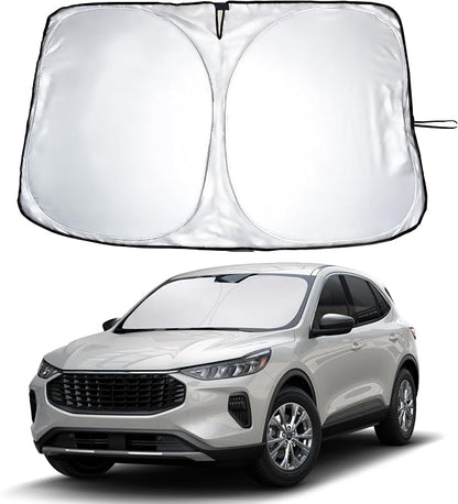 Econour Windshield Sun Shade for 2020-2025 Ford Escape Sunshade Foldable Window by EcoNour