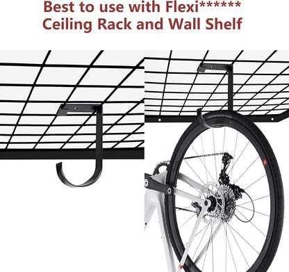 8-Pack Heavy Duty Add-On Flat Hook Accessory - Image 5