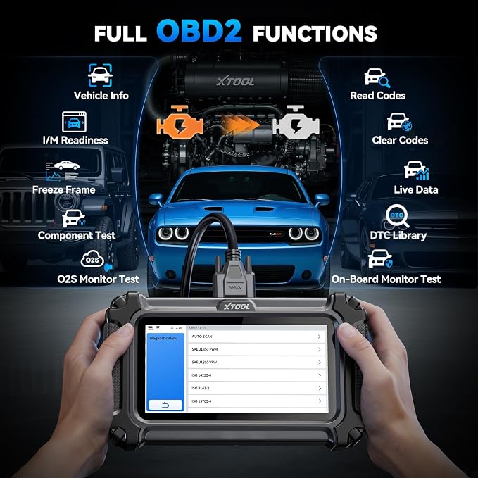 XTOOL IP500 for Toyota OBD2 Scanner, Full Systems Bi-Directional Scan Tool for - Image 6