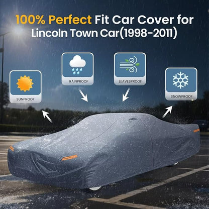 Waterproof Lincoln Town Car Car Cover - Image 3