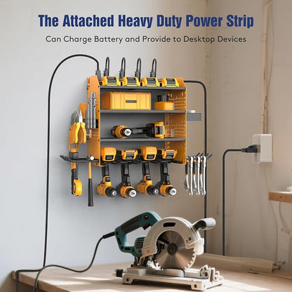 Heavy Duty Power Tool Organizer Wall Mount - Image 4