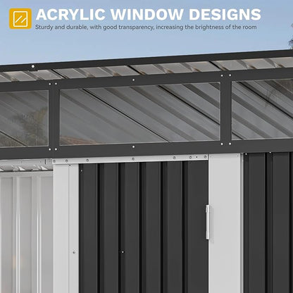 DWVO 9x4 FT Outdoor Storage Shed - Image 5