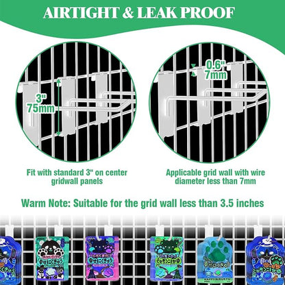40Pcs 10" Gridwall Display Hooks Assortment Set, Wire Diameter 5mm/ 0.2” - Image 6