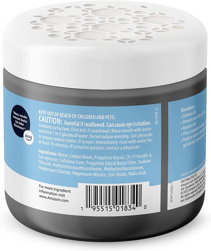 Amazon Basics Gel Odor Eliminator, Activated Charcoal, Fragrance Free, 17 Oz - Image 3