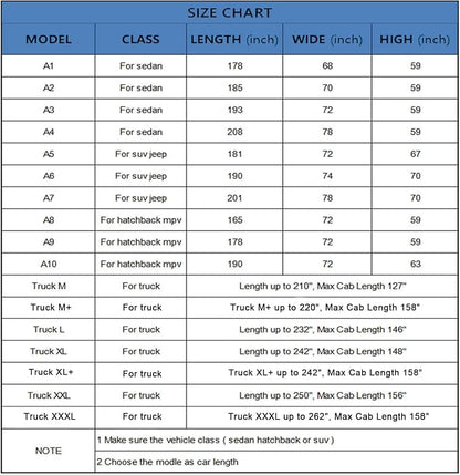 KouKou 6 Layers Car Cover Waterproof All Weather - Image 6