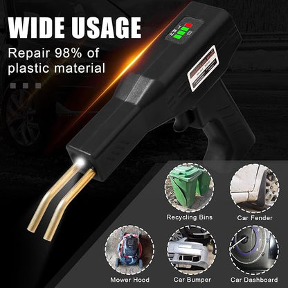 Upgraded 220W Cordless Plastic Welder, USB Rechargeable Cordless Car Bumper - Image 3