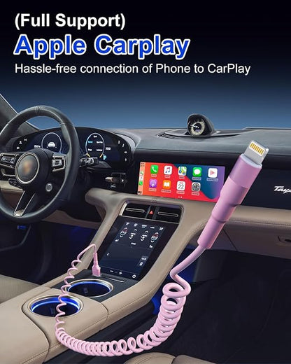 Pink Car Charger Cable - Image 2