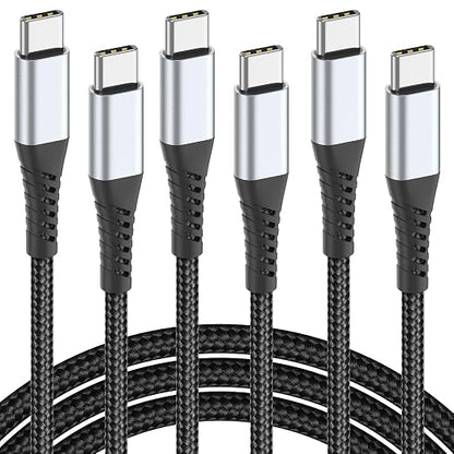 USB C to USB C Cable 3FT, Samsung Galaxy S23 S22, Moto LG, Google Pixel by PEAKLIFT