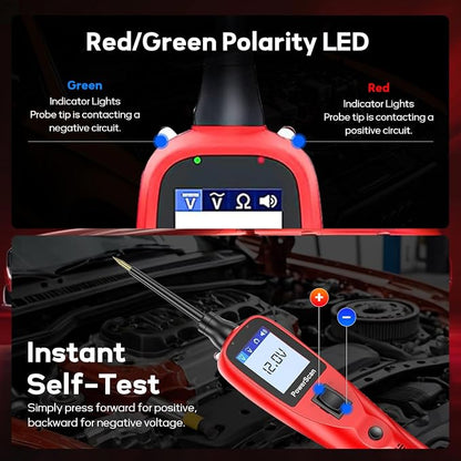 Autel PowerScan PS100 Automotive Circuit Tester, Power Circuit Probe Scan Tool - Image 6