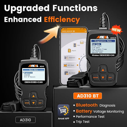 ANCEL AD310BT OBD2 Scanner Bluetooth - Image 2