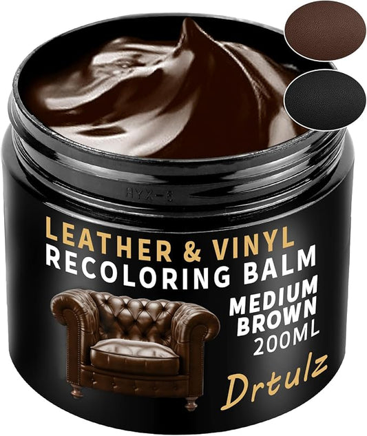 Leather Recoloring Balm, Leather Color Restorer Conditioner, Leather Restorer by drtulz