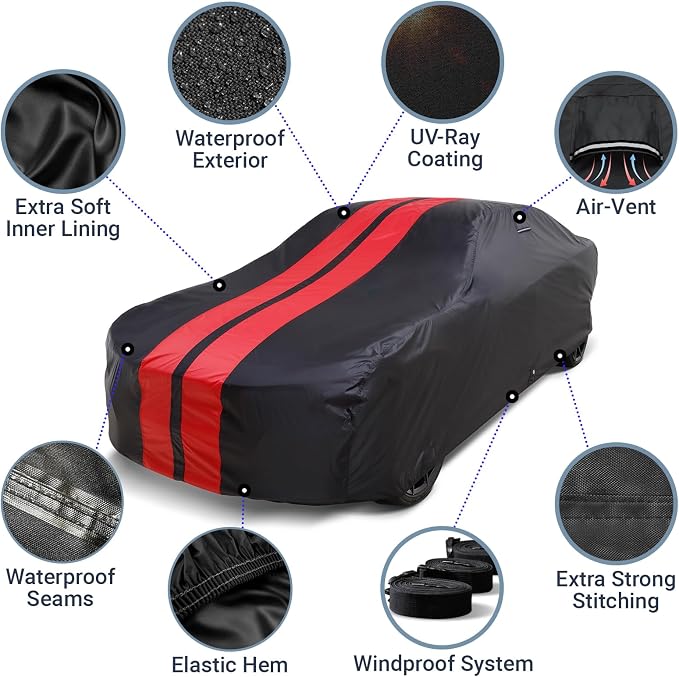 iCarCover Custom Car Cover Compatible - Image 4