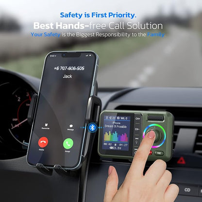 Nulaxy Bluetooth FM Transmitter - Image 4
