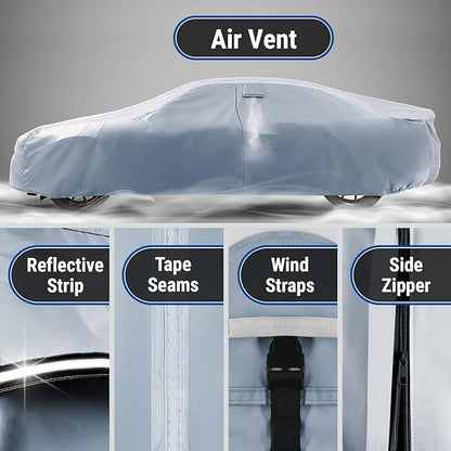 iCarCover Premium Car Cover for 2003-2006 Chevy SSR Heavy Duty Waterproof All - Image 5