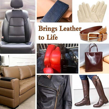 Leather Stains and Dye Liquid Red Recoloring Balm Dashboard Fabric Sneaker - Image 4