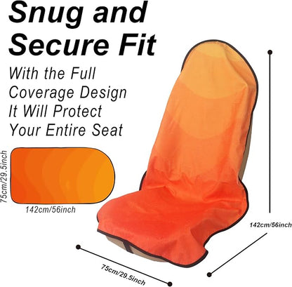 Car Seat Cover Protector Front Seats, - Image 3