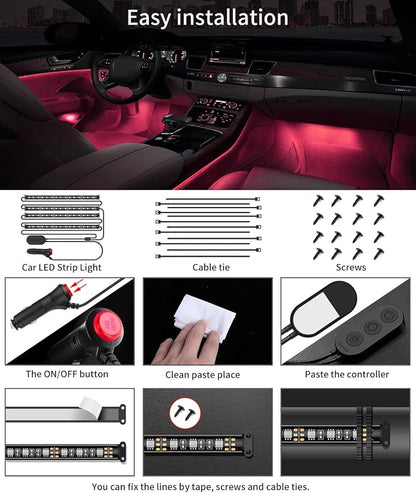 Govee Car LED Lights, Smart Car Interior Lights - Image 8