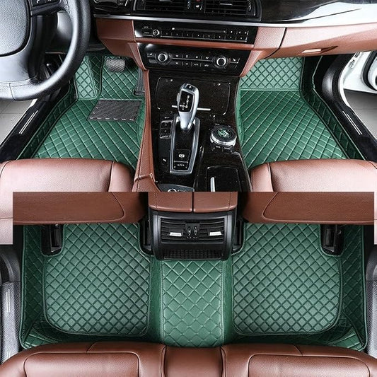 Custom Artificial Leather Waterproof All-Weather Car Floor Mats Fit by SLFCWA