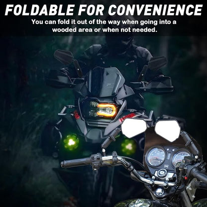 Motorcycle Mirrors, ATV Rear View Mirror - Image 2