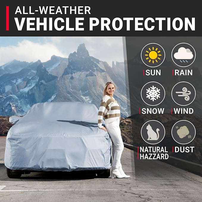 iCarCover Premium Car Cover for 2008-2009 Pontiac G8 Sedan Heavy Duty - Image 2