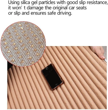 Car Seat Covers, Buckwheat Hulls Car Seat Cushion Covers Pad Mat, Ventilated - Image 3