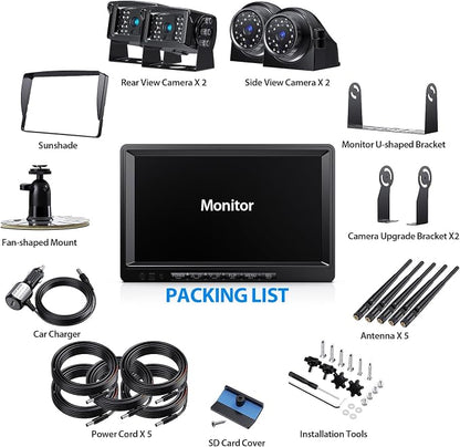 9" Wireless Backup Camera System - Image 7