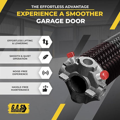 Garage Door Torsion Spring 234x1.75x29 Includes 1” Steel Bearing, Non-Slip - Image 5