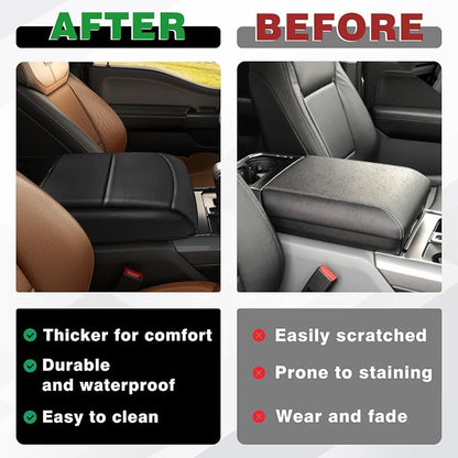 Muslogy Center Console Armrest Cover Compatible - Image 6
