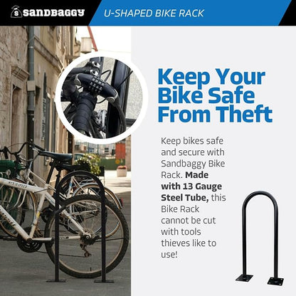 Sandbaggy U Shaped Bike Rack - Image 5