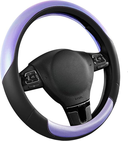 Road Comforts Steering Wheel Cover – Breathable Leather Steering Wheel Cover - Image 2