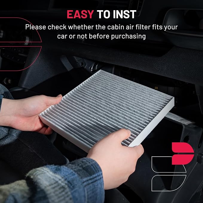 BDFHYK Cabin Air Filter with Activated Carbon Compatible with Ford Mustang - Image 4