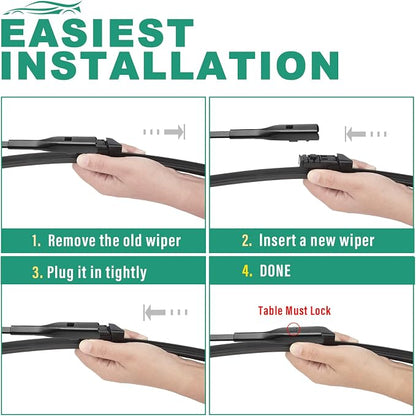 26" 18" 16" Windshield Wiper Blades Replacement - Image 8