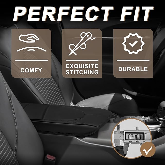 Muslogy Center Console Armrest Cover Compatible - Image 5