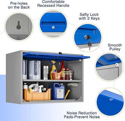 Yizosh Metal Storage Cabinet - Image 8