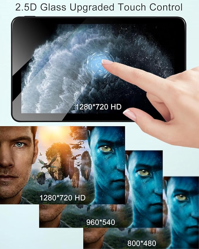 Compatible Wireless Apple CarPlay Android Auto Car Screen, 7 Inch HD Bluetooth - Image 7