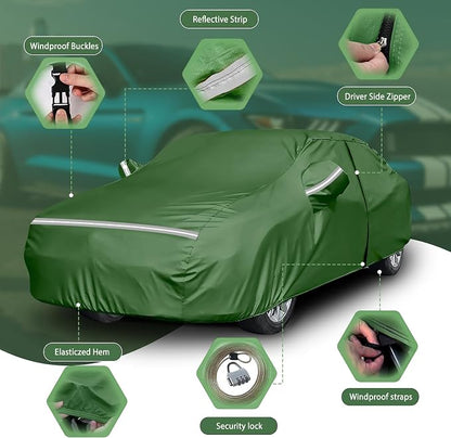 BOSSTONE Car Cover Custom Fit for Honda Accord 2007-2025, for Toyota Camry - Image 5