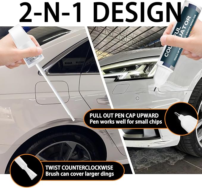 Manhattan Gray Metallic Touch Up Paint Compatible - Image 5