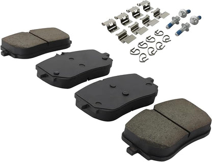 Premium Ceramic Front Brake Pads Compatible - Image 2