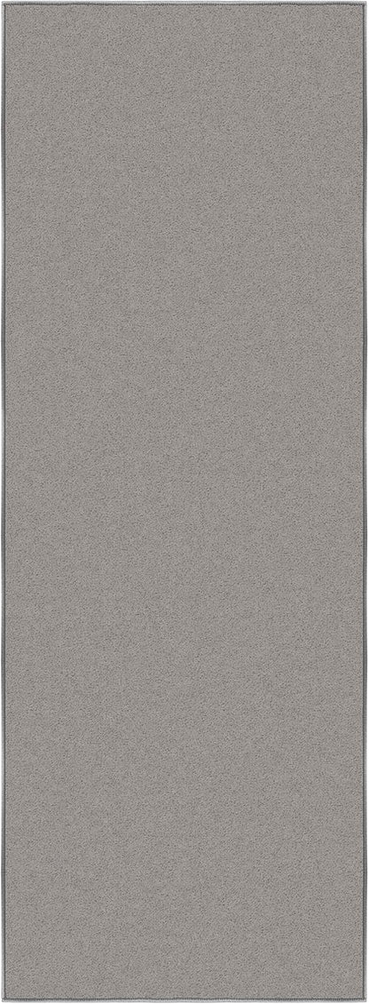 Ottomanson Hallway Runner Rug 2'2" x 6' Non Slip Solid Area Rugs Easy to Clean - Image 6