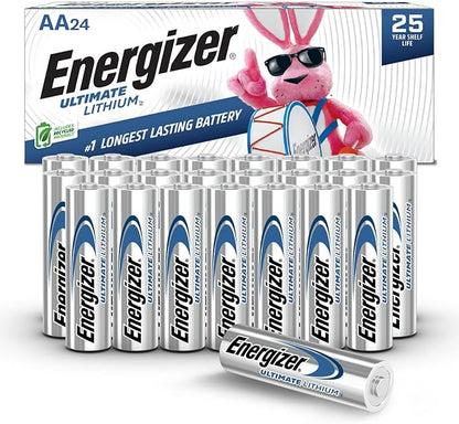 Energizer Ultimate Lithium AA Batteries Pack, 1.5V AA Batteries by Energizer