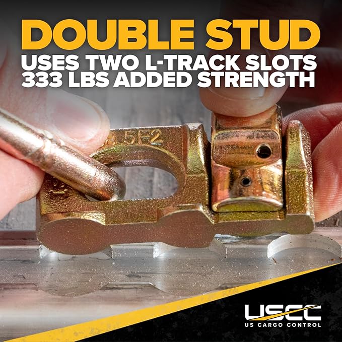 US Cargo Control Double Stud L Track Fittings - Image 4