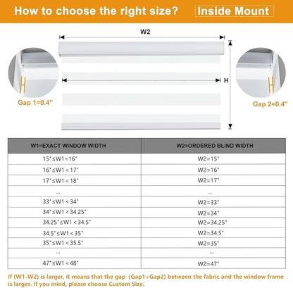 Persilux Zebra Cordless Roller Shades - Image 7