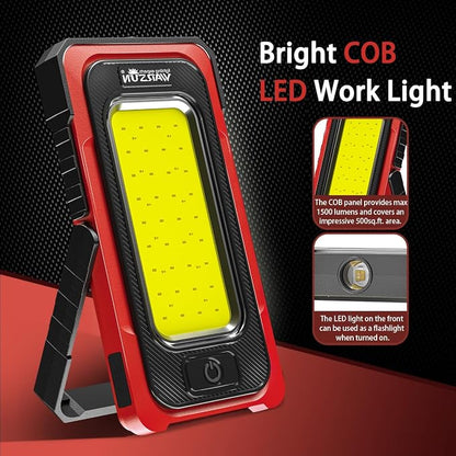 WARSUN Rechargeable Portable Magnetic Work Light, LED Flood Light Waterproof - Image 7