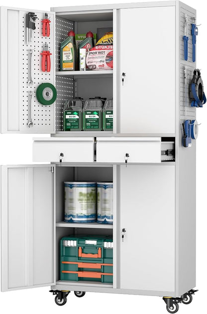 Metal Garage Storage Cabinet - Image 9