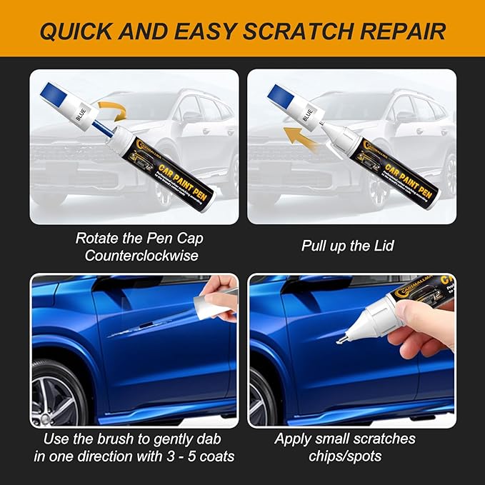 W6H Serenity White Pearl Car Touch Up Paint - Image 6
