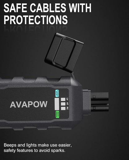 AVAPOW Car Battery Jump Starter 3000A Peak, Jumpstart - Image 5