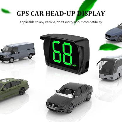 GPS Speedometer Digital Speedometer Cars Heads Up Display Y03 - Image 3