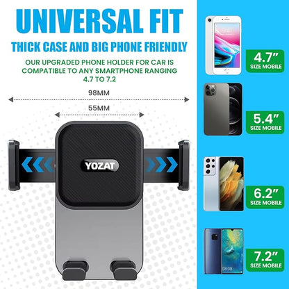 Car Phone Holder for Dashboard, Windshield, Air Vent - Image 3
