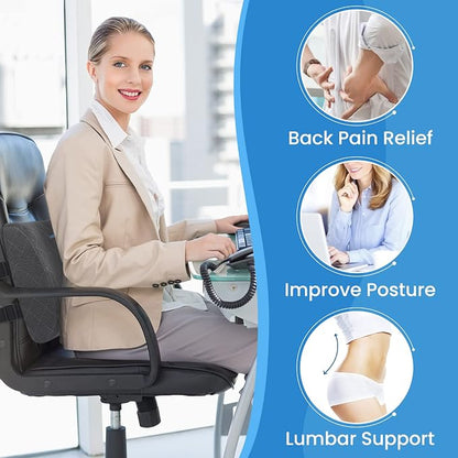 Lumbar Support Pillow for Office Chair Back Support Lumbar Pillow for Car - Image 4
